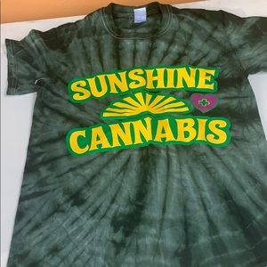 Green Tie Dye Shirt